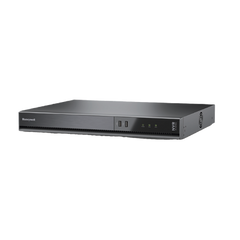 NVR 8 Megapixel (4K) / 16 Canales / 16 Puertos PoE+ / H.265 / 2 Bahías de Disco Duro (No incluidos) / Conexión P2P / ONVIF / NDAA / Soporta IA / Serie 35 / Audio y Alarmas I/O / Honeywell Security