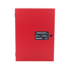 Fuente de Alimentación Remota / 10 Amperes / 3 Entradas / 7 Salidas NAC o Auxiliar de 24 Vcc / Compatible con paneles Notifier, Farenhyt, Silent Knight y Fire-Lite / Gabinete Rojo