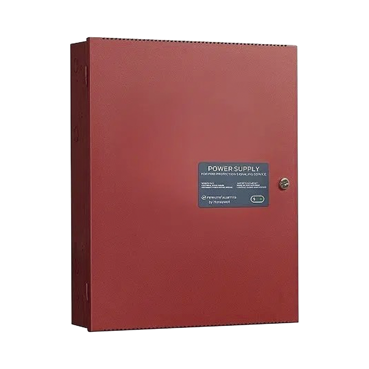 Fuente de Alimentación Remota / 10 Amperes / 3 Entradas / 7 Salidas NAC o Auxiliar de 24 Vcc / Compatible con paneles Notifier, Farenhyt, Silent Knight y Fire-Lite / Gabinete Rojo