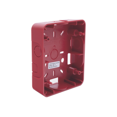Caja Trasera Resistente a la Intemperie, Roja (para usar con la serie de estrobos HE) (0500-06360) De Hochiki