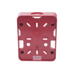 Caja Trasera Resistente a la Intemperie, Roja (para usar con la serie de estrobos HE) (0500-06360) De Hochiki