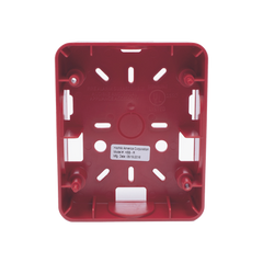 Caja Trasera Resistente a la Intemperie, Roja (para usar con la serie de estrobos HE) (0500-06360) De Hochiki