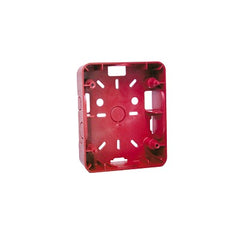 Caja Trasera Resistente a la Intemperie, Roja (para usar con la serie de estrobos HE) (0500-06360) De Hochiki