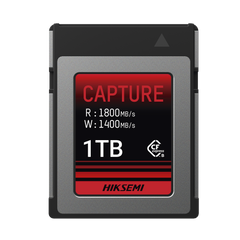 Memoria CFexpress tipo B / Clase 10 de 1 TB  / Especializada para Cámaras de Fotografía y Video  / 1800 MB/s Lectura / 1600 MB/s Escritura