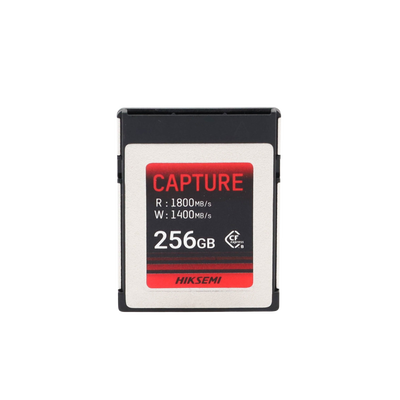 Memoria CFexpress tipo B / Clase 10 de 256 GB / Especializada para Cámaras de Fotografía y Video  / 1800 MB/s Lectura / 1400 MB/s Escritura