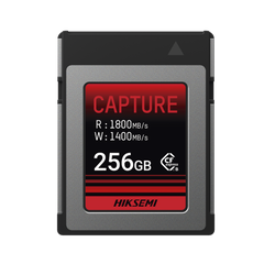 Memoria CFexpress tipo B / Clase 10 de 256 GB / Especializada para Cámaras de Fotografía y Video  / 1800 MB/s Lectura / 1400 MB/s Escritura