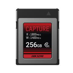 Memoria CFexpress tipo B / Clase 10 de 256 GB / Especializada para Cámaras de Fotografía y Video  / 1800 MB/s Lectura / 1400 MB/s Escritura