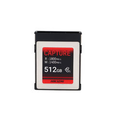 Memoria CFexpress tipo B / Clase 10 de 512 GB / Especializada para Cámaras de Fotografía y Video  / 1800 MB/s Lectura / 1700 MB/s Escritura