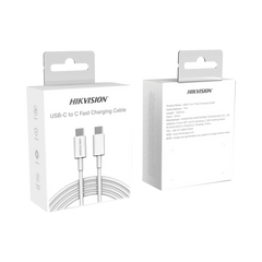 Cable USB-C a USB-C / 1 Metro (3.28 Pies) / Ideal para Celulares Android / Carga Rápida 3 Amp / Carga y Sincronización de Datos / 480 Mbps / 60 Watts