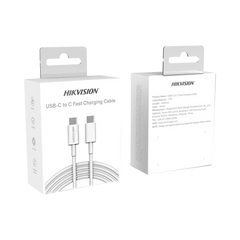 Cable USB-C a USB-C / 1 Metro / Ideal para Celulares Android / Carga Rápida 3 Amp / Carga y Sincronización de Datos / 480 Mbps / 60 Watts