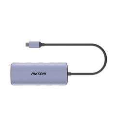 Hub (Adaptador) USB - C / 8 en 1 / 1 Salida HDMI (4K) / 1 Salida USB 2.0 / 3 Salidas USB 3.0 / 1 Salida SD (Memoria SD) / 1 Salida TF (Micro SD) / 1 Entrada USB - C (Carga Rapida / 100 Watts)