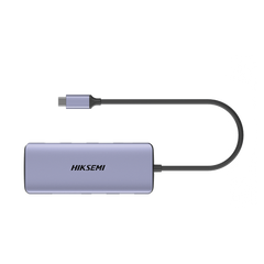 Hub (Adaptador) USB - C / 8 en 1 / 1 Salida HDMI (4K) / 1 Salida USB 2.0 / 3 Salidas USB 3.0 / 1 Salida SD (Memoria SD) / 1 Salida TF (Micro SD) / 1 Entrada USB - C (Carga Rapida / 100 Watts)