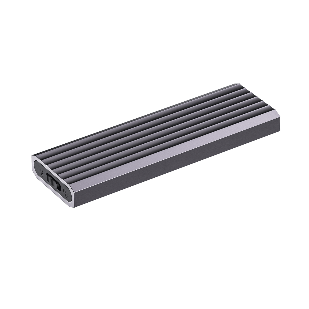 Carcasa para SSD M.2 (Enclosure) / Conector USB-C / 10G de Trasmisión /  Disipación de Calor de Alta Eficiencia