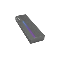 Carcasa para SSD M.2 y SATA (Enclosure) / Conector USB-C / ASUS Aura RGB SYNC  / Hasta 10 Gbps / Tamaños: 2242, 2260 y 2280