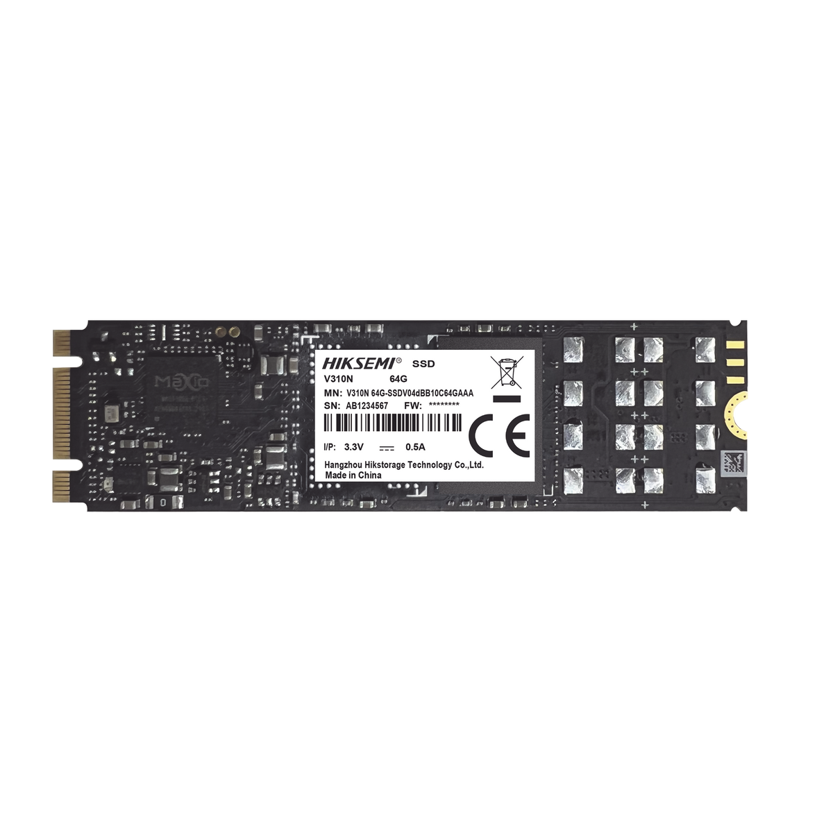 SSD M.2 para Videovigilancia Móvil / 1TB / Alto Performance / Uso 24/7 / Resistente en Alta Temperaturas