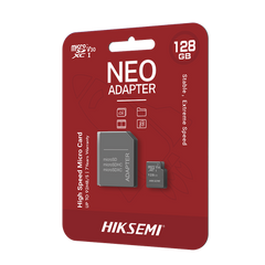 Memoria microSD con Adaptador Ideal para Celular o Tablet / 128 GB / Multipropósito / Clase 10 / 92 MB/s Lectura / 50 MB/s Escritura