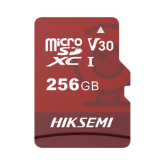 Memoria microSD / Clase 10 de 256 GB / Especializada Para Videovigilancia (Uso 24/7) / Compatibles con cámaras HIKVISION y Otras Marcas / 95 MB/s Lectura / 55 MB/s Escritura