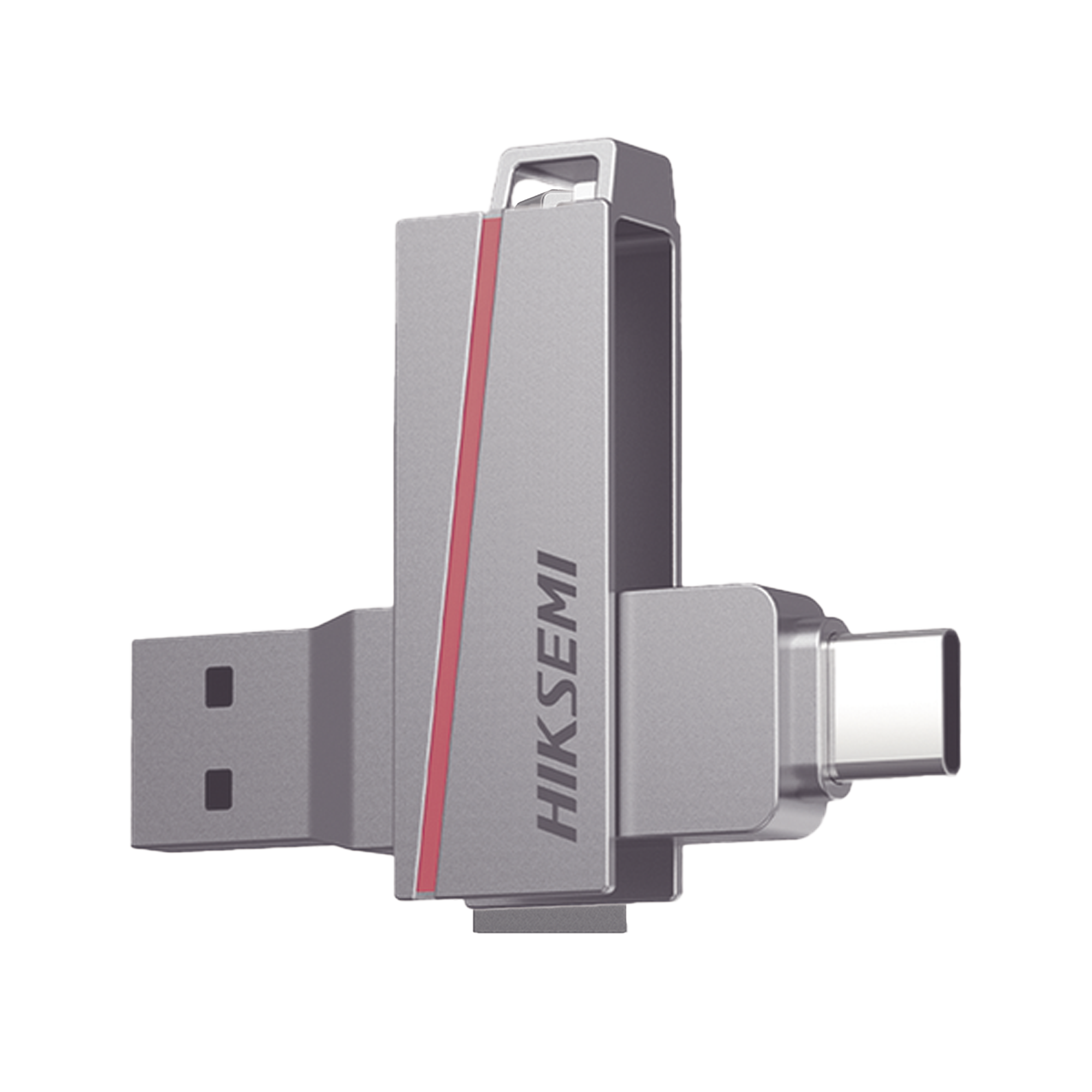 Memoria USB Dual de 256 GB / USB-C y USB-A / Transferencia de Alta Velocidad / Metálica / Compatible con Dispositivos Móviles, Windows, Mac y Linux