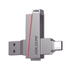Memoria USB Dual de 256 GB / USB-C y USB-A / Transferencia de Alta Velocidad / Metálica / Compatible con Dispositivos Móviles, Windows, Mac y Linux
