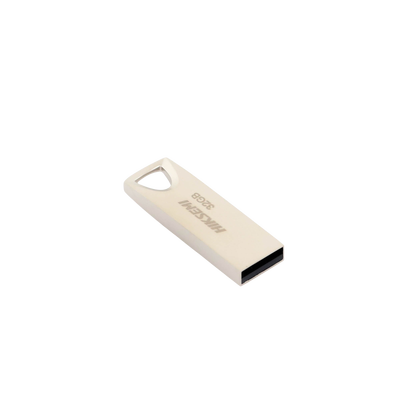 Memoria USB de 32 GB / Versión 2.0 / Metalica / Compatible con Windows, Mac y Linux