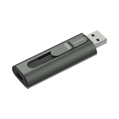 Memoria USB Dual impulsado por SSD Core / 256 GB / USB-C y USB-A / 1000 MB/s de Escritura