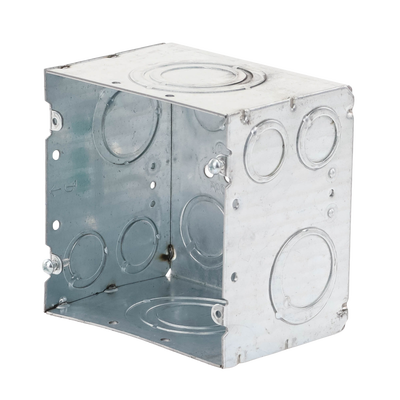 Caja Cuadrada 4- 11/16" x 4 11/16"/ Profundidad de 3-1/4"/ 2 Entradas  1", 1 1/4", 1 1/2", 2", 2 Entradas 1"-1 1/4", 2 Entradas 3/4 "- 1", 4 Entradas 1/2" - 3/4", 2 Entradas 1/2".