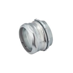 Conector de Compresión de Acero Galvanizado para Pared Delgada de 2".