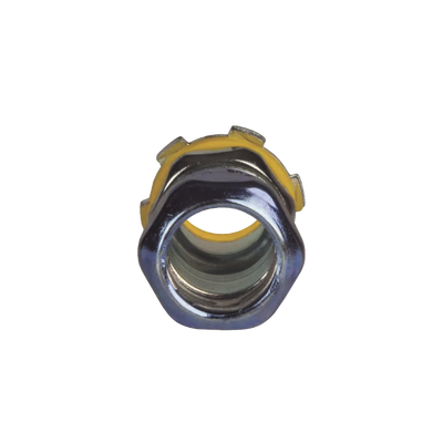 Conector de Compresión Impermeable Aislado de Acero Galvanizado para Pared Delgada de 1 1/2" .