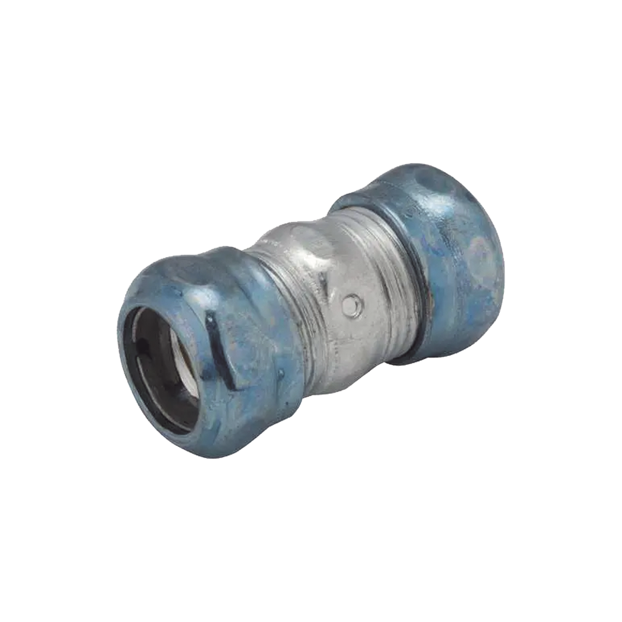 Cople Compresión Hermético de Acero Galvanizado para Pared Delgada de 1 1/2" .