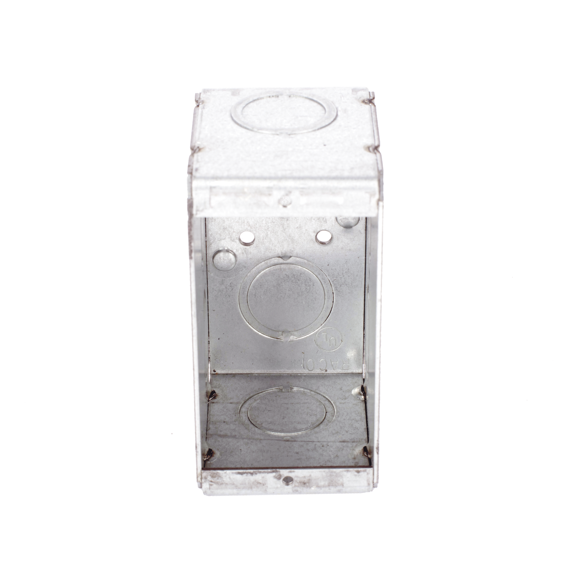 Caja (Chalupa) Multigang de 1 Gang/ Profundidad de 2-1/2 Pulgadas (6.35 cm)/ 8 TKO (1/2 y 3/4).