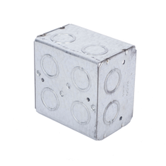 Caja Multigang de 2 Gangs/ Profundidad de 2-1/2 Pulgadas (6.35 cm)/ 12 Entradas de 1/2 - 3/4 Pulgadas (1.27 - 1.91 cm)
