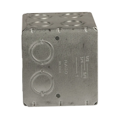 Caja Multigang de 2 Gangs/ Profundidad de 3-1/2/ 16 Entradas de 1/2 - 3/4