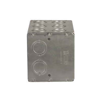 Caja Multigang de 3 Gangs/ Profundidad de 3-1/2"/ 19 Entradas de 1/2" - 3/4".