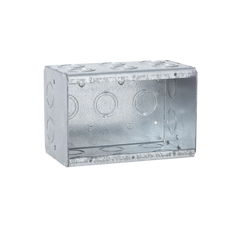 Caja Multigang de 3 Gangs/ Profundidad de 3-1/2"/ 19 Entradas de 1/2" - 3/4".