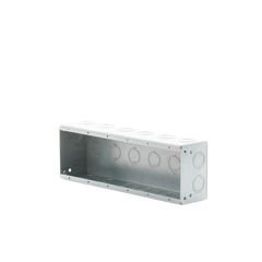 Caja de 6 Gang/Profundidad 2 1/2"/28 Entradas 1/2"-3/4".