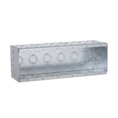 Caja Multigang de 6 Gangs/ Profundidad de 3-1/2 Pulgadas (8.89 cm)/ 34 Entradas de 1/2 - 3/4 Pulgadas (1.27 - 1.91 cm)