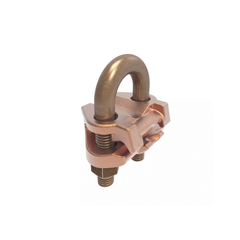 Conector Mecánico para Cable Calibre 2/0 AWG a 250 KCMIL / Paralelo o 90° a Tubo de 3/8" o Varilla de 5/8" - 3/4".