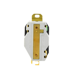 Receptáculo de Media Vuelta Industrial 30 A 125 V CA 2 Polos 3 Hilos (Nema L5-30R) Color Negro.