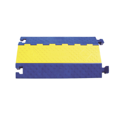 Gestión de Cableado Kellems / Truk Trak de 2 Canales / Color Azul y Amarillo
