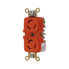 Receptáculo Duplex de Media Vuelta / 15 A 125 V CA / 2 Polos 3 Hilos / Nema L5-15R