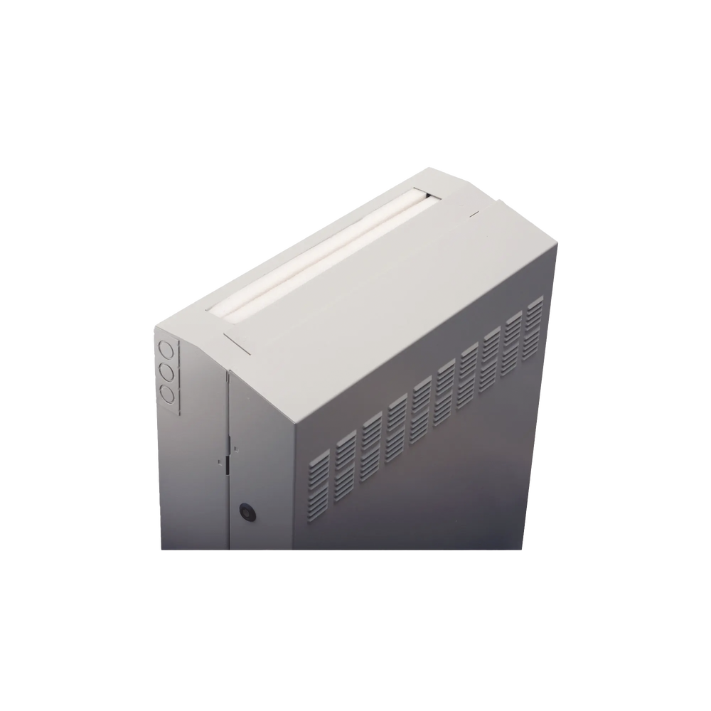 Gabinete Comercial REBOX 32.2" x 24.2 "x 10" / Profundidad 10"/  Preconfigurado /Color Gris Claro.
