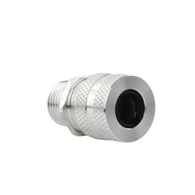 Conector de cable, de aluminio macho recto, .50 - .63 ", 1/2".