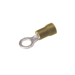 Zapata Terminal de Ojillo  para Tornillo 5/16 in (8 mm)/ Calibre 12-10 AWG / Con Aislamiento de Vinilo.