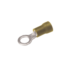 Zapata Terminal de Ojillo  para Tornillo 5/16 in (8 mm)/ Calibre 12-10 AWG / Con Aislamiento de Vinilo.