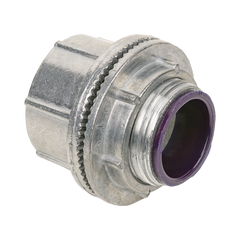 Conector Meyers de Aluminio de 1 1/4" disponible para Áreas Peligrosas Clase 1 División 2 de acuerdo con NEC 501.10.