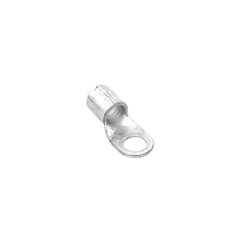 Zapata Terminal de Ojillo para Tornillo 1/4" (6.35 mm)  y Calibre 6 AWG.