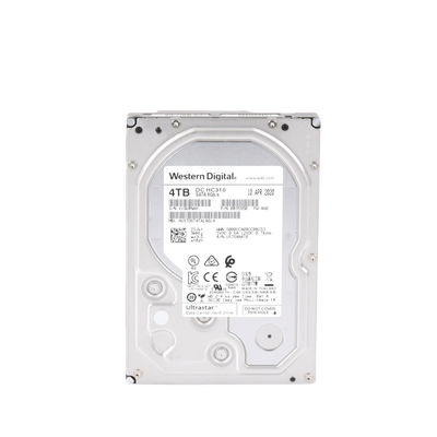 Disco Duro Enterprise 4 TB / Wester Digital (WD) / Serie Ultrastar / Recomendado para Data Center y NVRs de Alta Capacidad / Alto Performace