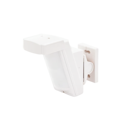 Detector de Movimiento / 100% Exterior /  Cableado / Hasta 12 metros a 85&deg; de cobertura/ Instalación a 3 metros / Compatible con cualquier panel de alarma