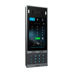 Videoportero SIP con Reconocimiento Facial / Pantalla Táctil IPS 7" / Cámara 2MP / 2 Relevadores / Teclado Retroiluminado / IP66 IK07 / PoE