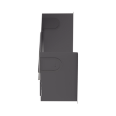 Soporte Industrial Para Instalar Equipos de Montaje en Riel DIN, Para Racks o Gabinetes Estándar de 19in, de 4UR, Color Negro